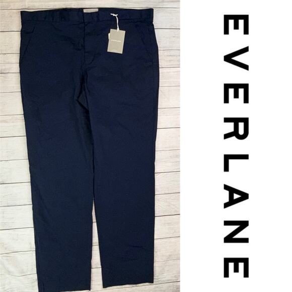 Everlane NWT Men's Size 40 x 32 The Air Chino Pants with Stretch Navy Blue - Picture 1 of 7